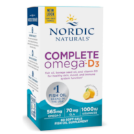 NORDIC NATURALS Complete Omega-D3 (60 kaps.)