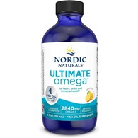 NORDIC NATURALS Ultimate Omega, 2840 mg Lemon Flavor (119 ml / 4 fl. oz.)