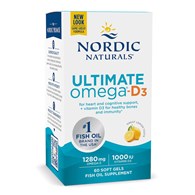 NORDIC NATURALS Ultimate Omega-D3 (60 kaps.)