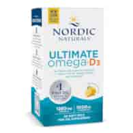 NORDIC NATURALS Ultimate Omega-D3, 1280 mg Lemon (60 sgels)