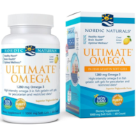 NORDIC NATURALS Ultimate Omega, 1280 mg Lemon (60 fish gelatin sgels)