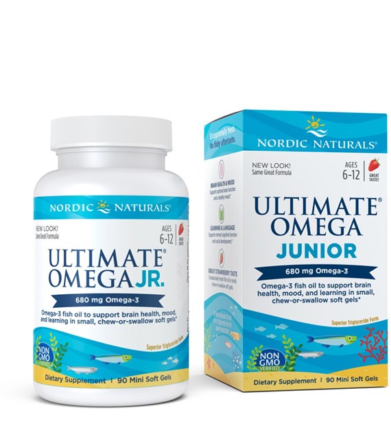 NORDIC NATURALS Ultimate Omega Junior, 680 mg (90 sgels)