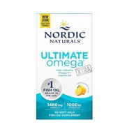 NORDIC NATURALS Ultimate Omega Xtra, 1480 mg Lemon (60 sgels)
