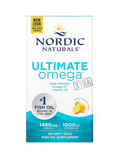 NORDIC NATURALS Ultimate Omega Xtra (60 kaps.)
