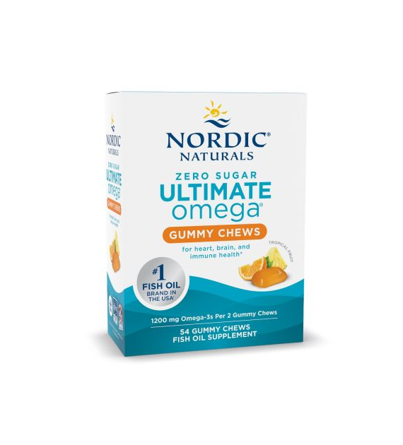 NORDIC NATURALS Ultimate Omega bez cukru (54 żelki)
