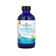 NORDIC NATURALS Ultimate Omega Xtra, 3400 mg Lemon (237 ml / 8 fl. oz.)