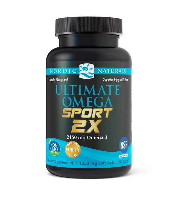 NORDIC NATURALS Ultimate Omega 2X Sport (60 sgels)