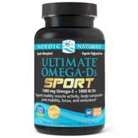 NORDIC NATURALS Ultimate Omega-D3 Sport, 1480 mg Lemon (60 sgels)