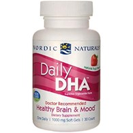 NORDIC NATURALS Daily DHA, Strawberry (30 sgels)
