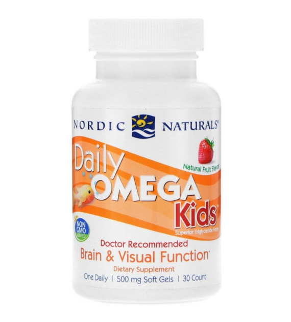 NORDIC NATURALS Daily Omega Kids (30 kaps.)