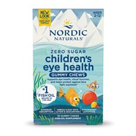 NORDIC NATURALS Childrens Eye Health, Strawberry Lemonade (30 gummies)