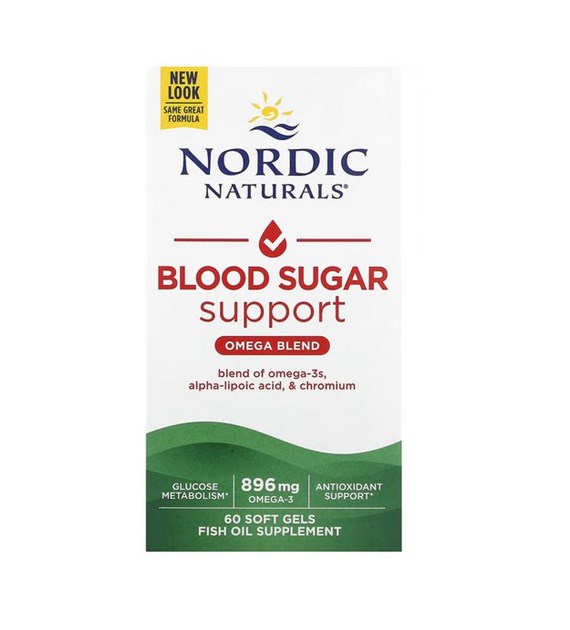 NORDIC NATURALS Omega Blood Sugar (60 kaps.)