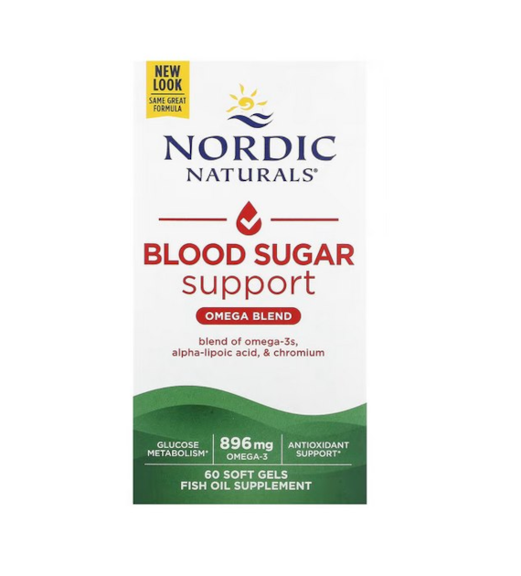NORDIC NATURALS Omega Blood Sugar (60 kaps.)