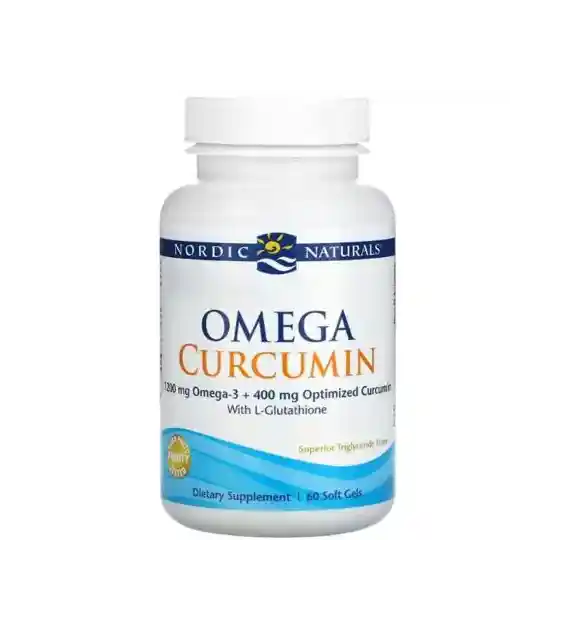 NORDIC NATURALS Ultimate Omega + Curcumin (60 sgels)