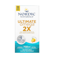 NORDIC NATURALS Ultimate Omega 2X, 2150 mg Lemon (120 sgels)