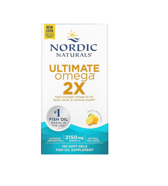 NORDIC NATURALS Ultimate Omega 2X (120 kaps.)