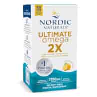 NORDIC NATURALS Ultimate Omega 2X, 2150 mg Lemon (180 sgels)