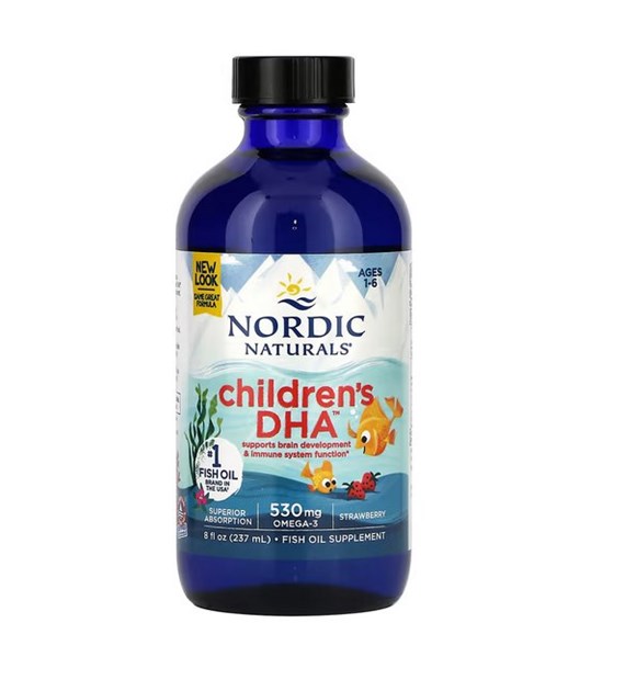 NORDIC NATURALS Childrens DHA 530 mg (237 ml)