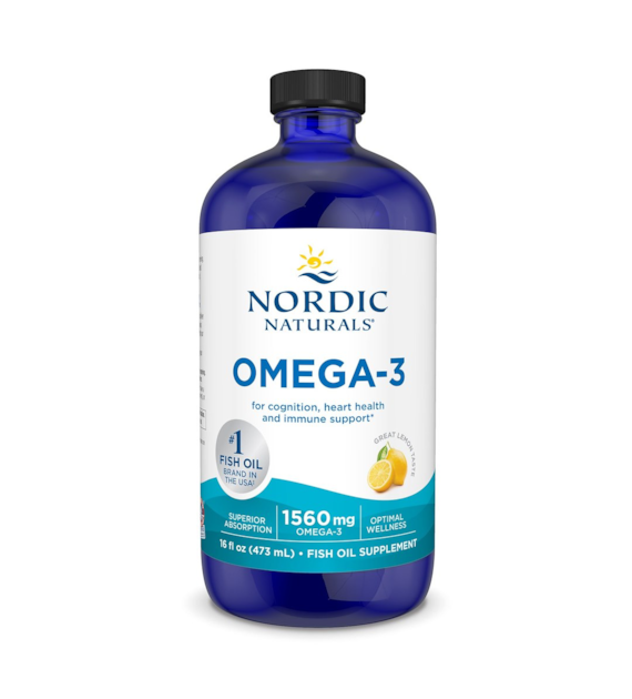 NORDIC NATURALS Omega-3, Lemon, 1560 mg (473 ml)