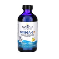 NORDIC NATURALS Omega-3D, 1560 mg Lemon (237 ml / 8 fl. oz.)