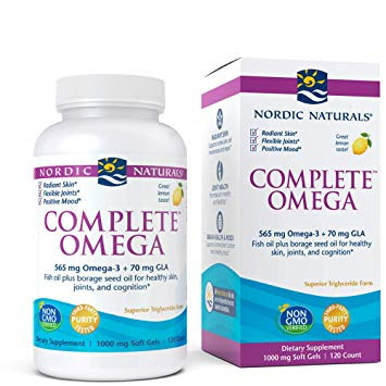 NORDIC NATURALS Complete Omega, 565 mg Lemon (120 sgels)