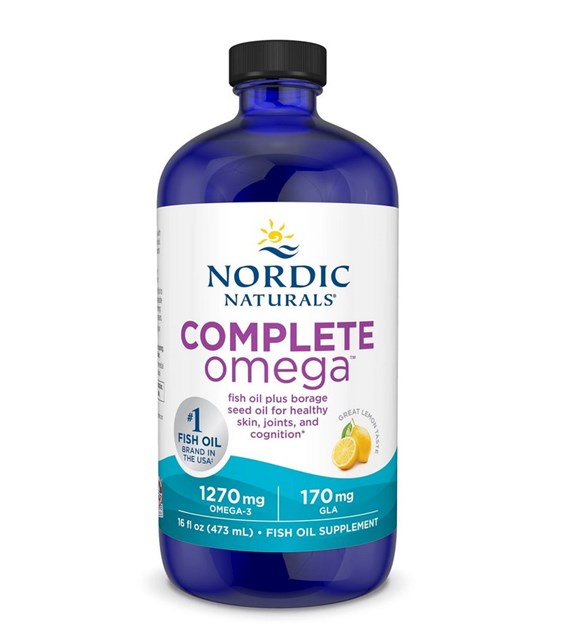 NORDIC NATURALS Complete Omega, 1270 mg Lemon (473 ml / 16 fl. oz.)
