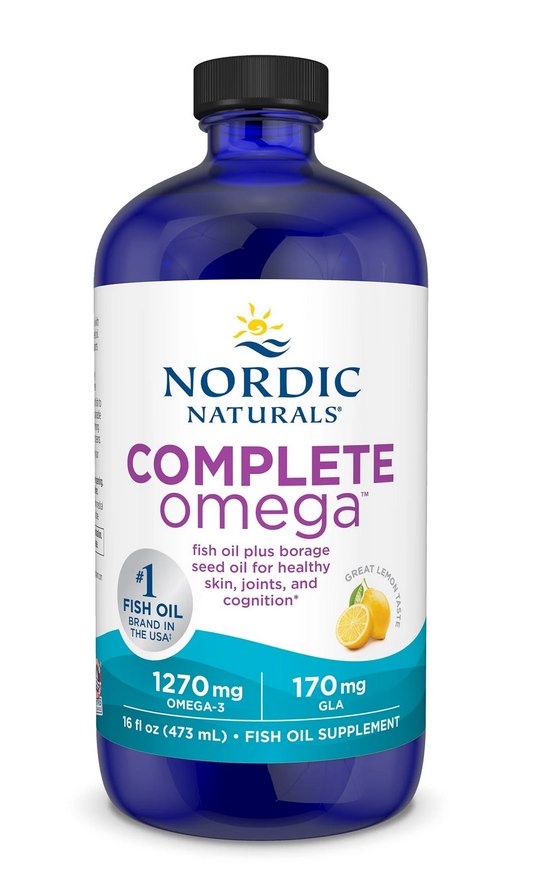 NORDIC NATURALS Complete Omega, 1270 mg Lemon (473 ml / 16 fl. oz.)