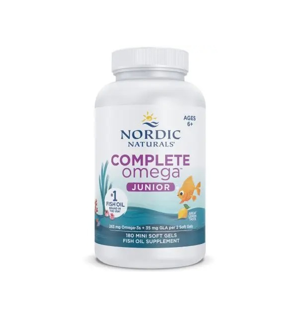 NORDIC NATURALS Complete Omega Junior (180 kaps.)