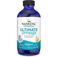 NORDIC NATURALS Ultimate Omega, 2840 mg Lemon Flavor (237 ml / 8 fl. oz.)