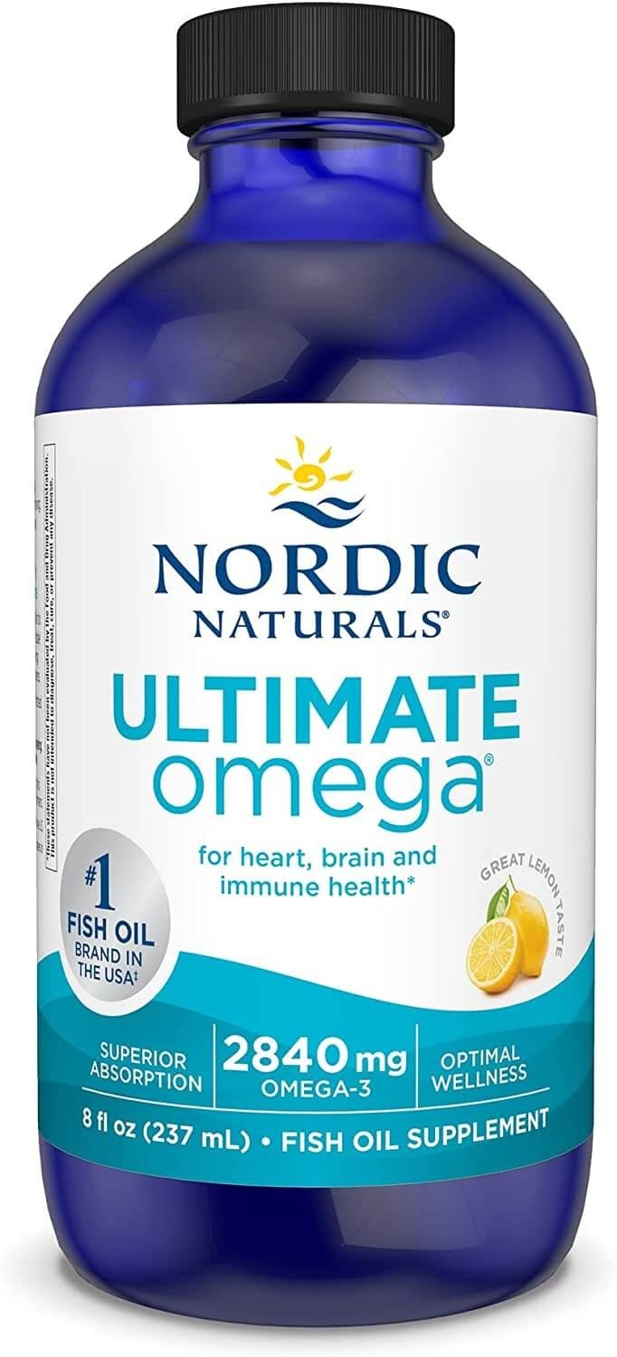 NORDIC NATURALS Ultimate Omega, Lemon, 2840 mg (237 ml)