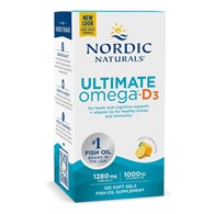NORDIC NATURALS Ultimate Omega-D3 (120 kaps.)