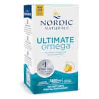 NORDIC NATURALS Ultimate Omega, 1280 mg Lemon Flavor (180 sgels)