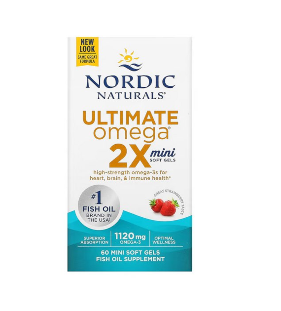 NORDIC NATURALS Ultimate Omega 2X Mini (60 kaps.)