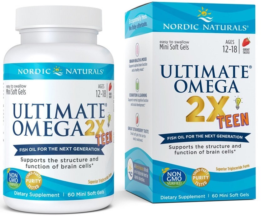 NORDIC NATURALS Ultimate Omega 2X Teen 560 mg (60 kaps.)