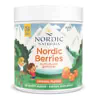 NORDIC NATURALS Nordic Berries Multivitamin, Original Flavor (120 gummy berries)