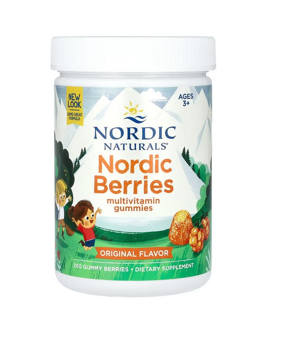 NORDIC NATURALS Nordic Berries Original Flavor (200 żelek)
