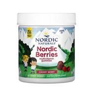NORDIC NATURALS Nordic Berries Multivitamin, Cherry Berry (120 gummy berries)