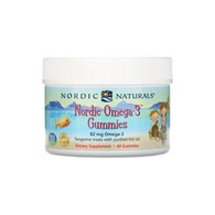 NORDIC NATURALS Nordic Omega-3 Gummies, 82 mg Tangerine Treats (60 gummies)