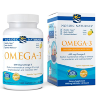 NORDIC NATURALS Omega-3 in Fish Gelatin (60 kaps.)