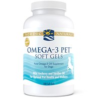 NORDIC NATURALS Pets - Omega 3 (180 kaps.)