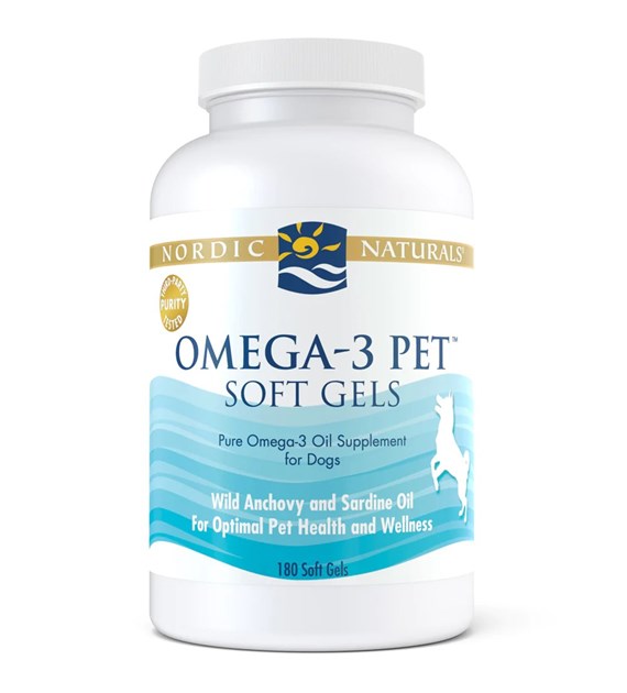 NORDIC NATURALS Pets - Omega 3 (180 sgels)