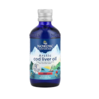 NORDIC NATURALS Arctic Cod Liver Oil, 1060 mg Strawberry (237 ml / 8 fl. oz.)