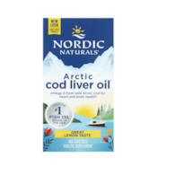 NORDIC NATURALS Arctic Cod Liver Oil, 750 mg Lemon (180 sgels)