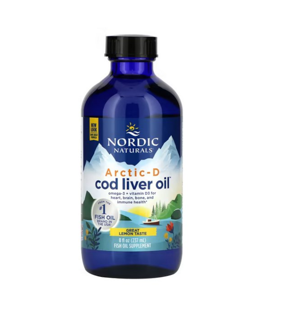 NORDIC NATURALS Arctic-D Cod Liver Oil (237 ml)