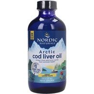 NORDIC NATURALS Arctic Cod Liver Oil, 1060 mg Lemon (237 ml / 8 fl. oz.)