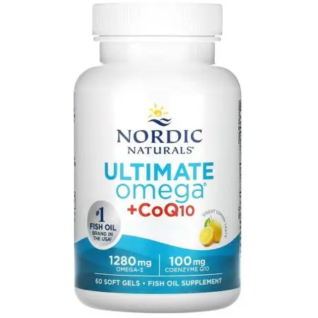 NORDIC NATURALS Ultimate Omega + CoQ10 (60 kaps.)