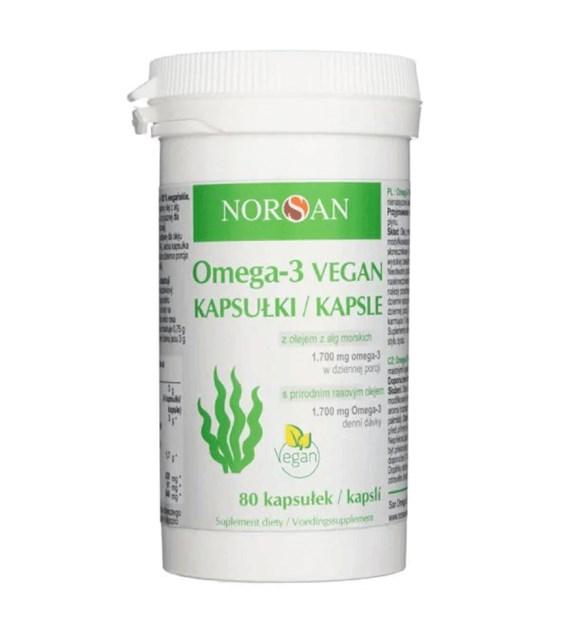 NORSAN Omega-3 VEGAN (80 caps)