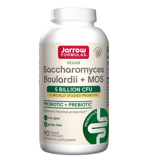 JARROW FORMULAS Vegan Saccharomyces Boulardii + MOS (90 vcaps)