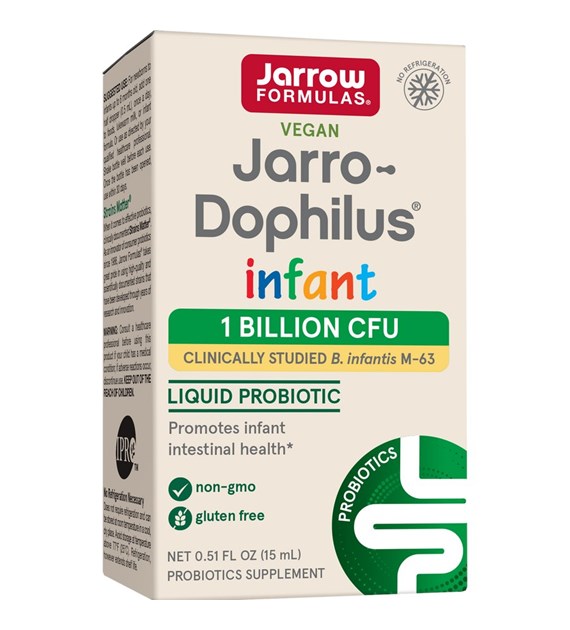 JARROW FORMULAS Jarro-Dophilus Infant, Probiotic Drops (15 ml / 0,51 fl. oz.)