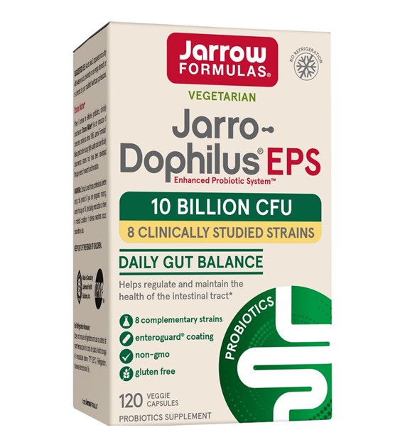 JARROW FORMULAS Probiotyk Jarro-Dophilus EPS (120 kaps.)